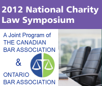 2012 National Charity Law Symposium