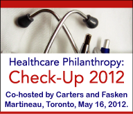 Healthcare Philanthropy: Check-Up 2012