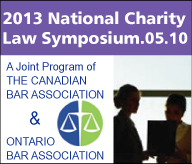 2013 National Charity Law Symposium